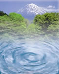 富士山の天然水バナジウム水イメージ
